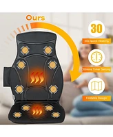 Skonyon Foldable Full Body Massage Mat with 10 Vibration Motors