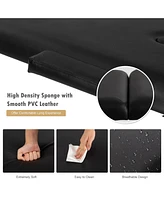Skonyon 84 Inch L Portable Adjustable Massage Bed with Carry Case for Facial Salon Spa -Black