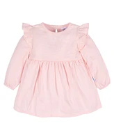 Gerber Baby Girls Holiday Dark Orange Fall Leaves Babydoll Dresses