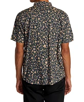 Rvca Men's Botanical Short Sleeve Shirt