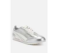 London Rag Montek Faux Leather Lace-Up Sneakers