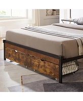 Streamdale Furniture Queen Bed Drawers