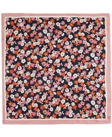 Kate Spade New York Women's Floral Medley Silk Square Scarf