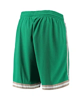 Mitchell & Ness Men's Kelly-Green Boston Celtics 2007-08 Hardwood Classics Swingman Shorts