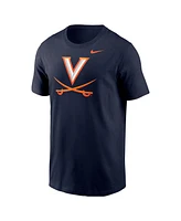 Nike Men's Navy Virginia Cavaliers Logo T-Shirt