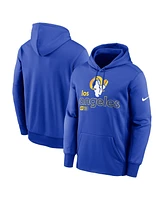 Nike Men's Royal Los Angeles Rams Performance Pullover Hoodie