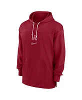 Nike Men's Crimson Alabama Tide 2024/25 Sideline Jersey Performance Pullover Hoodie