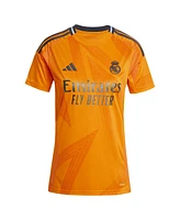 Adidas Women's Orange Real Madrid 2024/25 Away Replica Player Jersey