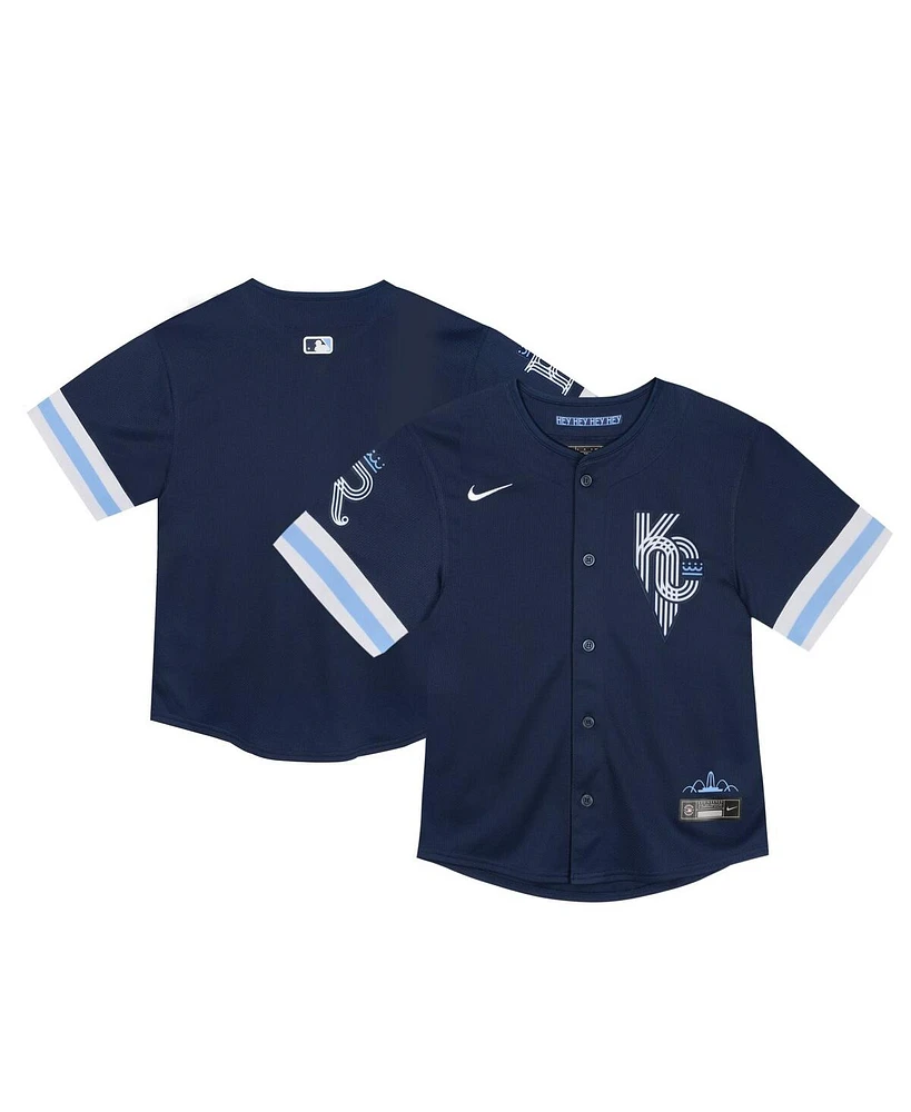 Nike Toddler Navy Kansas City Royals Connect Limited Jersey