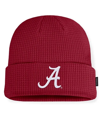 Nike Men's Crimson Alabama Crimson Tide On-Field Terra Waffle Cuffed Knit Hat