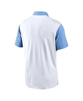 Jordan Men's White North Carolina Tar Heels Primetime Campus Vapor Performance Polo