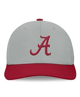 Top of the World Men's Gray/Cardinal Alabama Crimson Tide Mick Flex Hat