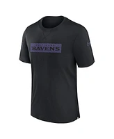 Nike Men's Black Baltimore Ravens Sideline Player Performance T-Shirt