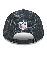 New Era Men's Black Las Vegas Raiders 2024 Sideline 9FORTY Stretch-Snap Hat