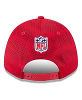 New Era Men's Red Tampa Bay Buccaneers 2024 Sideline 9FORTY Stretch-Snap Hat