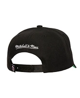 Mitchell & Ness Men's Black New York Mets Neon Logo Pro Crown Adjustable Hat