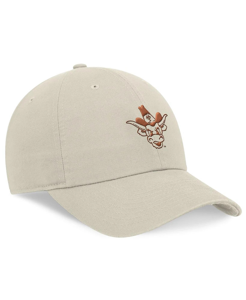 Nike Men's Stone Texas Longhorns Legacy Club Swoosh Performance Adjustable Hat