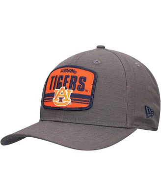 New Era Men's Charcoal Auburn Tigers Team Elevated 9SEVENTY Adjustable Hat