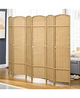 Streamdale Furniture Folding Room Divider, 5.6' Privacy Screen