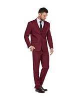 Braveman Men's 3-Piece Premium Vested Slim Fit Suit