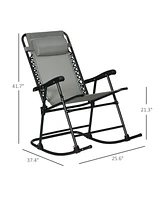 Streamdale Furniture Rocking Chair Set for Patio and Yard