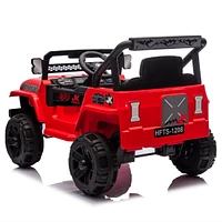 Streamdale Furniture Kids Electric Ride-On Truck: 12V, Parent Control