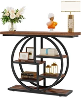 Tribesigns Console Table, 105 cm Industrial 6