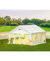 Simplie Fun 13x20FT Heavy Duty Canopy Tent with Sidewalls