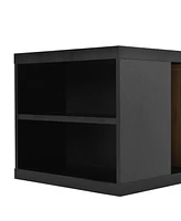 Streamdale Furniture Extendable Tv Stand & Coffee Table Set: Media Console & Center Table