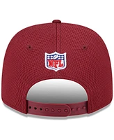 New Era Men's Burgundy Washington Commanders 2024 Sideline 9SEVENTY Stretch-Snap Hat