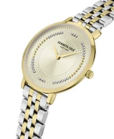 Kenneth Cole New York Women's Classic Two Tone Yellow Stainless Steel 34mm