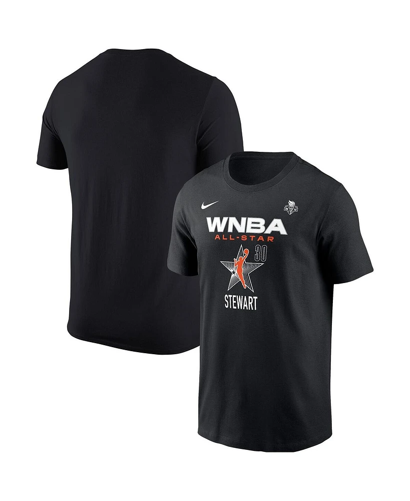 Nike Big Boys and Girls Breanna Stewart Black 2024 Wnba All-Star Game Name Number T-Shirt