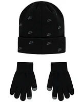 Nike Big Kids Futura Toss Peak Beanie Set