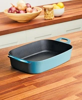 Rachael Ray Nitro Cast Iron 9-Inch x 13-Inch Roasting Pan