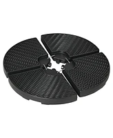 Simplie Fun Hdpe Patio Umbrella Base Weights (Round)