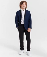 Tommy Hilfiger Big Boys Stretch Sharkskin Shawl Collar Sportscoat Oxford Shirt Dress Pants