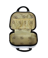 World Traveler Butterfly 13-Inch Cosmetic Beauty Case Shoulder Tote