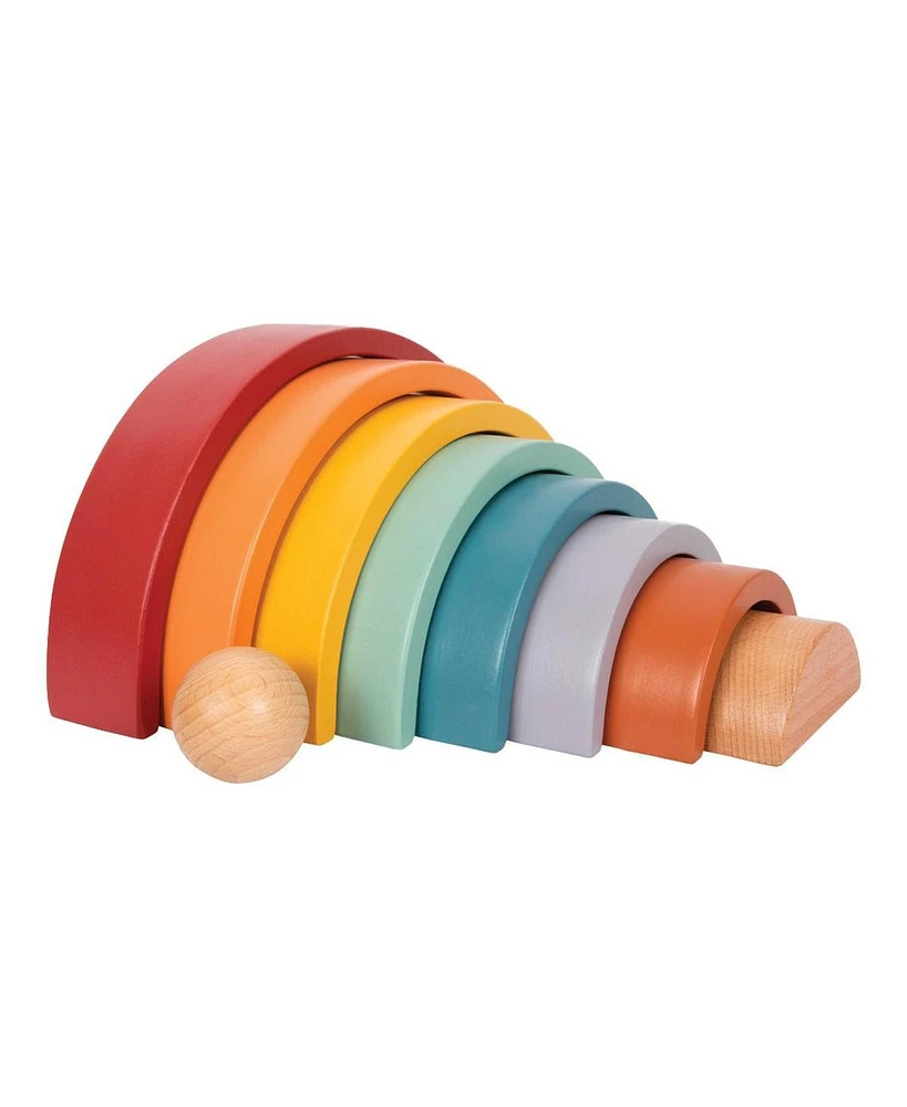 Small Foot Wooden Rainbow Building Blocks