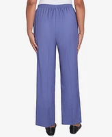 Alfred Dunner Petite Worth Avenue Short Classic Pants