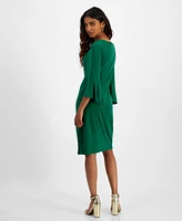 Connected Petite Side-Tab Sheath Dress