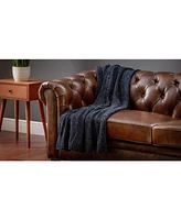 Chanasya Premium Knit Chenille Throw Blanket - Soft, Plush Decorative 50" x 65” Blush