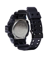 G-Shock Men's Japanese Quartz Black Resin Watch, 53.4mm