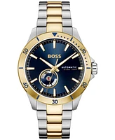 Hugo Boss Men's Troper Auto Mech-Automatic Two-Tone Stainless Steel Watch 43mm - Two