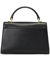 Lauren Ralph Farrah Small Leather Satchel