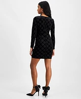 I.n.c. International Concepts Petite Velvet Mini Dress, Created for Macy's