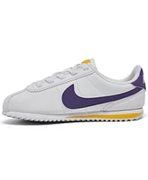 Nike Little Kids' Cortez EasyOn Casual Sneakers from Finish Line