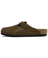 Birkenstock Men's Boston Corduroy Suede Embossed Clogs from Finish Line