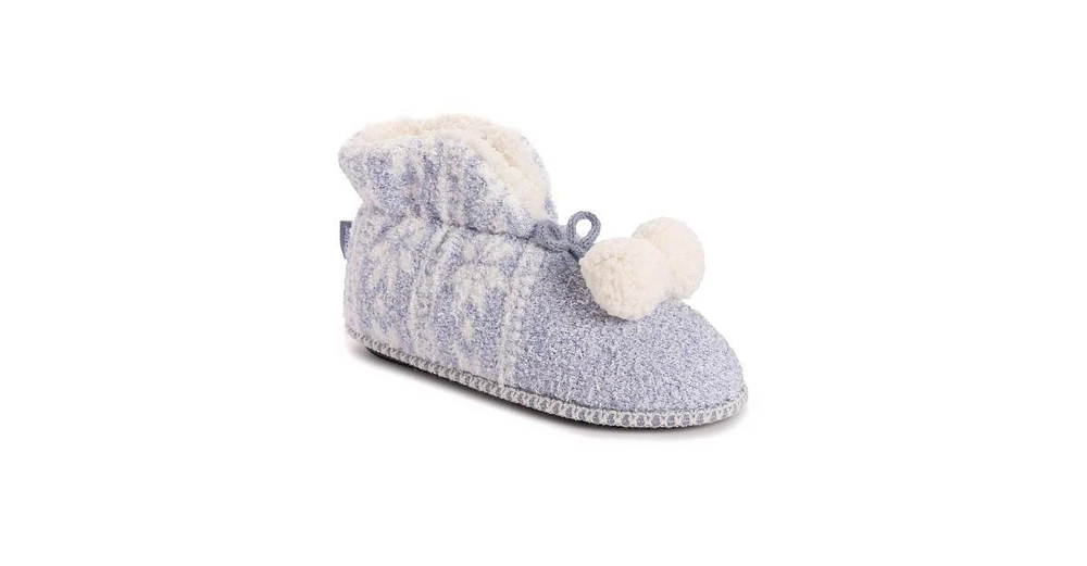 Muk Luks Women's Leilani Doe Bootie Slipper