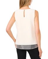 CeCe Women's Embellished Sleeveless Top