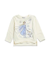 Frozen Girls Disney Sweatshirt and Leggings Outfit Set